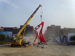 hj1746 不銹鋼雕塑-舞_青島國際服裝城不銹鋼雕塑、石雕、玻璃鋼雕塑_濱州宏景雕塑有限公司